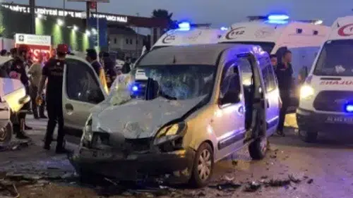 Osmaniye’de zincirleme kaza: 1 ölü, 6 yaralı