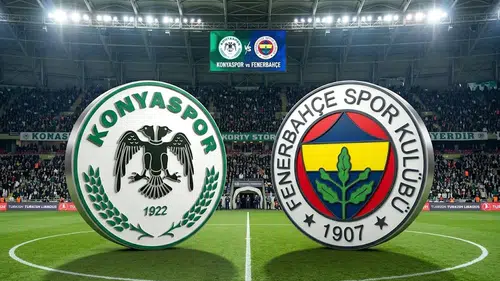 Konyaspor-Fenerbahçe Maçı İlk 11'leri Belli Oldu