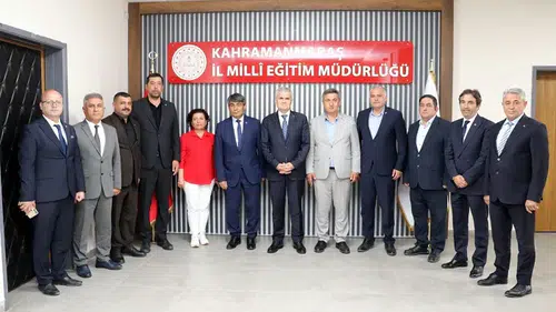 Müdür Akpınar’a Türk Eğitim-Sen’den Hayırlı Olsun Ziyareti
