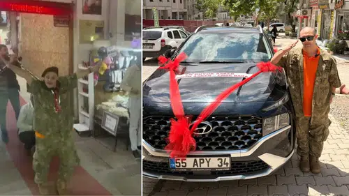 Down Sendromlu Emre’ye Asker Gecesi