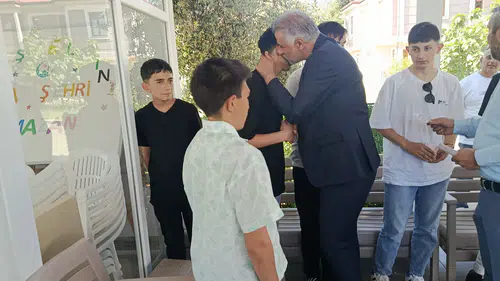 Kahramanmaraş’ta Çocuk Evleri Sitesinde Bayram Coşkusu