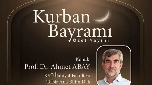 KSÜ’de Kurban Bayramı Özel Yayını