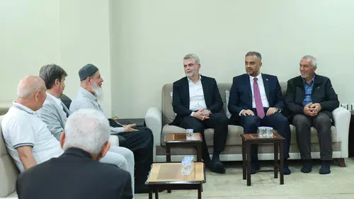 AK Parti Onikişubat Teşkilatından Sivil Toplum Kuruluşlarına Bayram Ziyareti