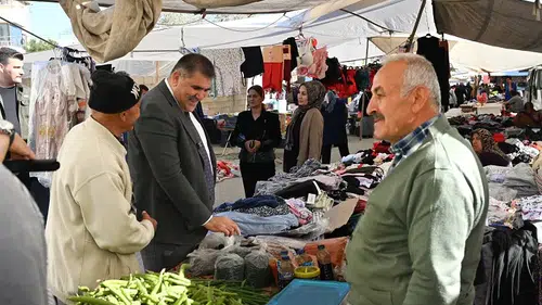 Başkan Karaca Türkoğlu Esnafıyla Buluştu