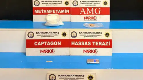 Kahramanmaraş’ta Uyuşturucu Operasyonu