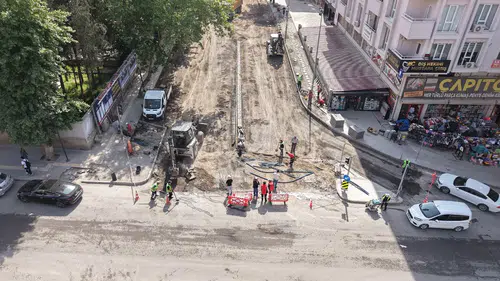 Büyükşehir, Cahit Zarifoğlu Caddesi’nde Kapsamlı Yenileme Çalışması Başlattı