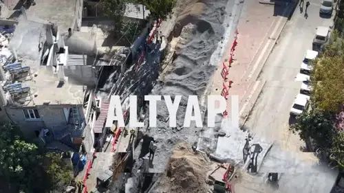 Kent Genelinde Yol Çalışmaları Sürüyor