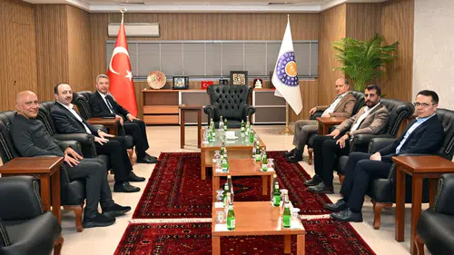 Tarım Ve Orman Heyetinden KSÜ Rektörüne Ziyaret