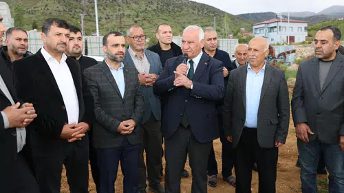 Göksun Kanlıkavak Mahallesi’nde Gökçegöz Camii’nin Temeli Atıldı