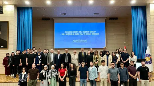 KSÜ'de Mali Müşavirlik Mesleği Öğrencilerle Tartışıldı