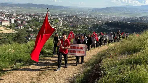 Kahramanmaraş’ta Genç İzciler Osman Dede’de Doğayla Buluştu