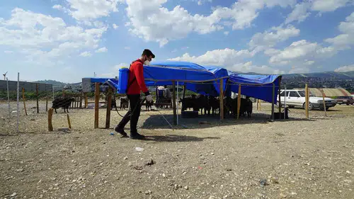 Kahramanmaraş’ta Bayram Temizliği ve İlaçlama Mesaisi