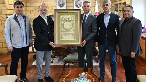 İlim Yayma Cemiyetinden KSÜ Rektörü Okumuş’a Ziyaret