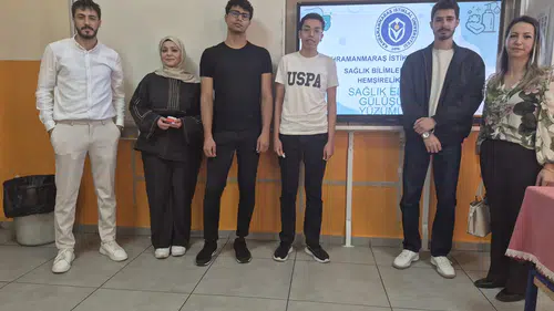 Kahramanmaraş'ta Öğrencilere Sağlık Eğitimi