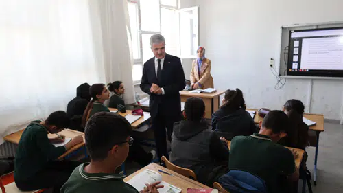 Turan Akpınar Dulkadiroğlu’nda Okulları İnceledi