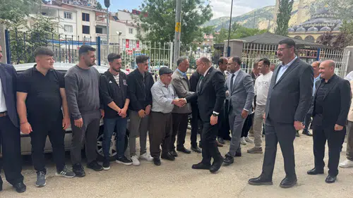 Milletvekili Şahin’den Çağlayancerit’e Bayram Ziyareti