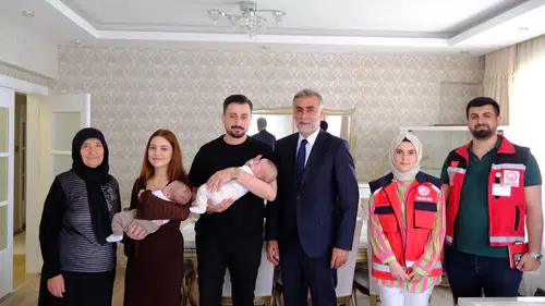 İl Müdürü Çalğan’dan Genç Çifte Bayram Ziyareti