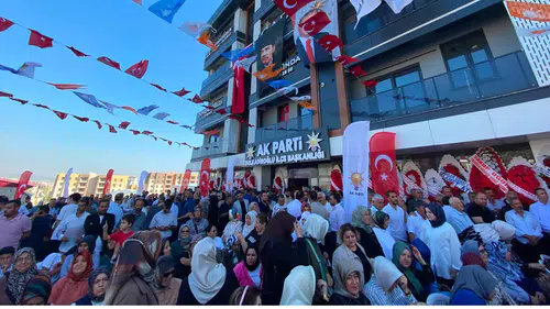 AK Parti Dulkadiroğlu İlçe Başkanlığı Yeni Binası Açıldı