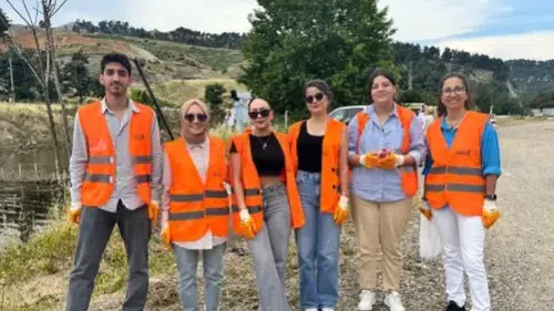 Çevre Bilincini Artırmak İçin Nehir Temizliği Etkinliği Gerçekleştirildi