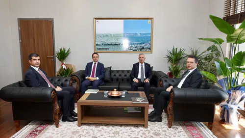 Vali Ünlüer’den Orman Müdürü Cabaroğlu’na Ziyaret