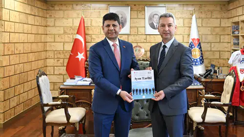 İletişim Başkanlığı Bölge Müdürü Taşkın KSÜ’yü Ziyaret Etti