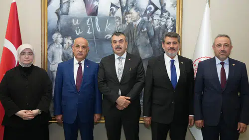 Kahramanmaraş Milletvekilleri Bakan Tekin’i Ziyaret Etti