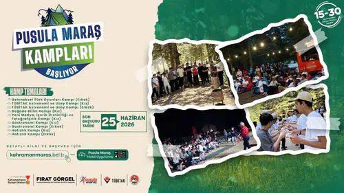 Pusula Maraş Yaz Kampları 2026: Gençler için eğlenceli ve öğretici bir yaz deneyimi!