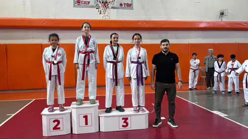 Kahramanmaraş'ta Taekwondo Turnuvasında Genç Yetenekler Parladı!