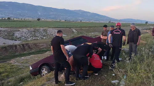 Karacasu’da Tek Taraflı Kaza: 1 Yaralı