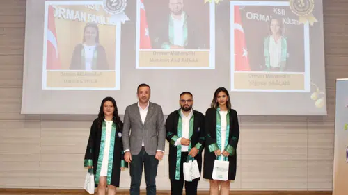 KSÜ Orman Fakültesi Mezuniyetlerini Uğurladı