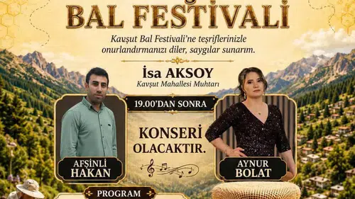 Göksun’da Bal Festivali Heyecanı