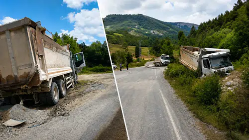 Kahramanmaraş'ta Kamyonlar Çarpıştı: 2 Yaralı
