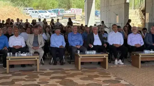 CHP İl Başkanı Ateş Pazarcık'ta Aşure Etkinliğine Katıldı