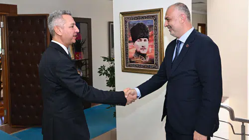 Andırın Belediye Başkanı Gökşen’den KSÜ Rektörü Okumuş’a Ziyaret