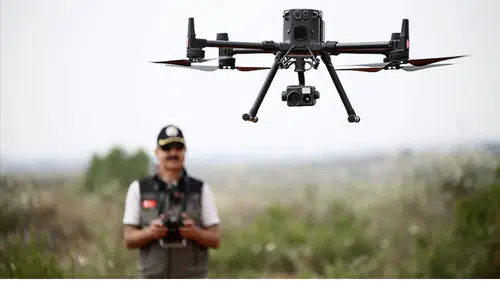 Türkiye’de İlk Drone Destekli Orman Yangını Müdahalesi
