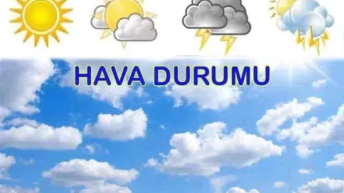 Türkiye'de yağış yok, Marmara ve Kuzey Ege'de rüzgar uyarısı