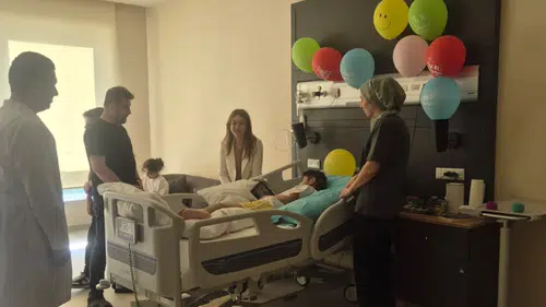 Vekil Karakoç'tan Tunahan'a Doğum Günü Ziyareti