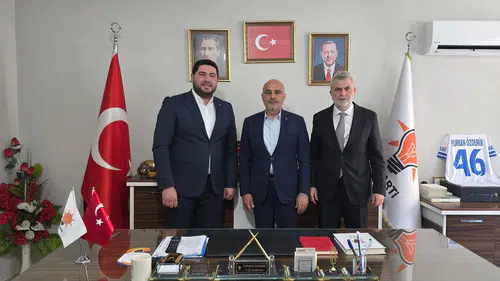 AK Parti Teşkilatından Göksun'a Ziyaret