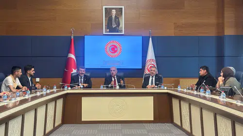 Vahit Kirişci KSÜ'lü Öğrencileri TBMM'de Ağırladı