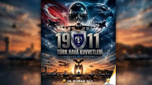 AK Parti İl Başkanı Gül’den Hava Kuvvetleri’ne Kutlama
