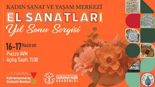 Kadın Sanat Merkezleri'nde eğitimler sona erdi, eserler 16-17 Haziran'da sergilenecek