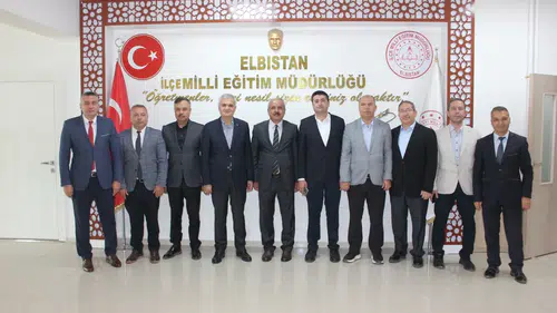 Elbistan’da Eğitim Yatırımları Yerinde İncelendi