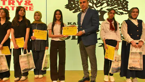 Kahramanmaraş'ta Uluslararası Şiir ve Edebiyat Günleri'nde ödüller sahiplerini buldu