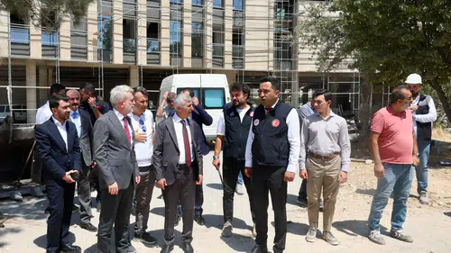 Ünlüer ve Görgel Üç Önemli Projeyi Yerinde İnceledi