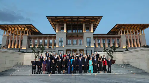 Külliye'de NATO Zirvesi Resepsiyonu Düzenlendi