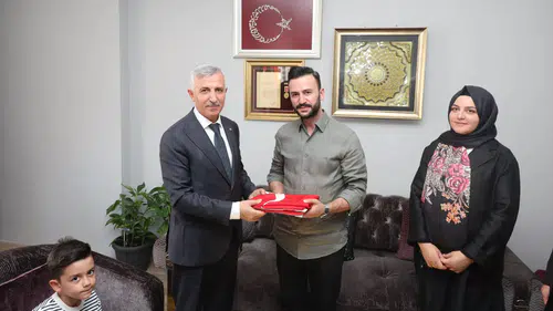 Gazi Serkan Yeşilay'a 15 Temmuz Ziyareti
