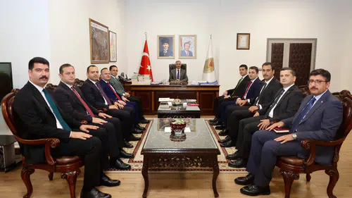 Vali Ünlüer Yeni Kaymakamlarla İlk Toplantısını Yaptı