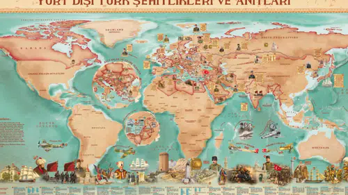 MSB'den dijital şehitlik haritası... 48 ülkedeki 172 şehitlik ve anıt tek platformda