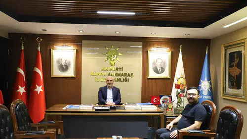 Tural Şahbazlı'dan Kahramanmaraş AK Parti İl Başkanlığına Ziyaret