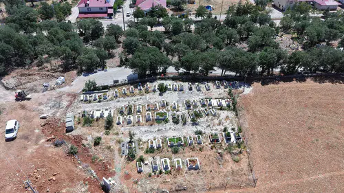 Kahramanmaraş'ta mezarlık alanında yenileme çalışmaları başlatıldı!